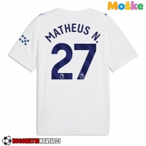 Moške Nogometnih dresov Manchester City Matheus Nunes #27 Tretji 2026-27 Kratki rokavi